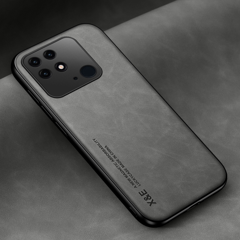 Custodia in pelle di lusso per Xiaomi Redmi 10 10C Cover in silicone opaco antiurto Custodia per telefono con protezione completa per Redmi 10C 10_voghion.com