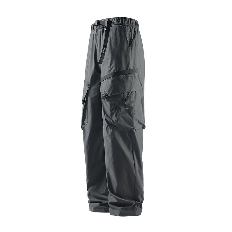 Pantalons d'assaut imperméables à séchage rapide pour hommes, tendance, fonctionnels, coupe-vent, série montagne, loisirs de plein air, vêtements de travail, pantalons pour hommes_voghion.com
