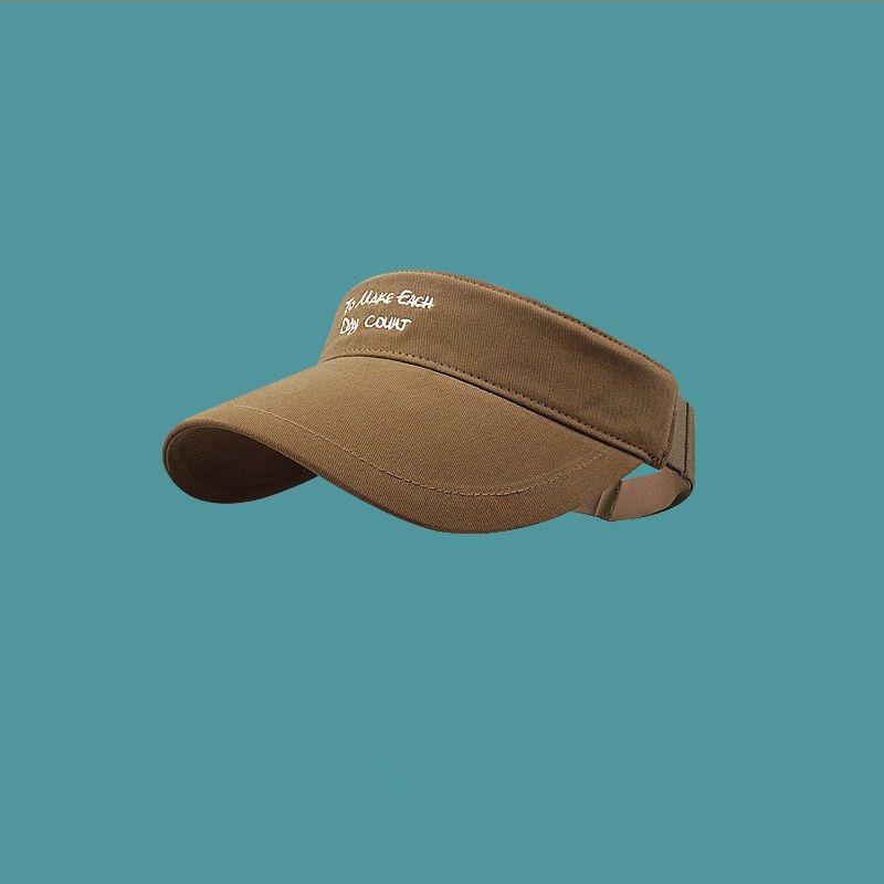 Nuevo sombrero de verano para mujer, sombrero de copa vacío para celebridades de Internet, gorra para deportes al aire libre, gorra para correr, sombrilla sin tapa, gorra con protector solar_voghion.com