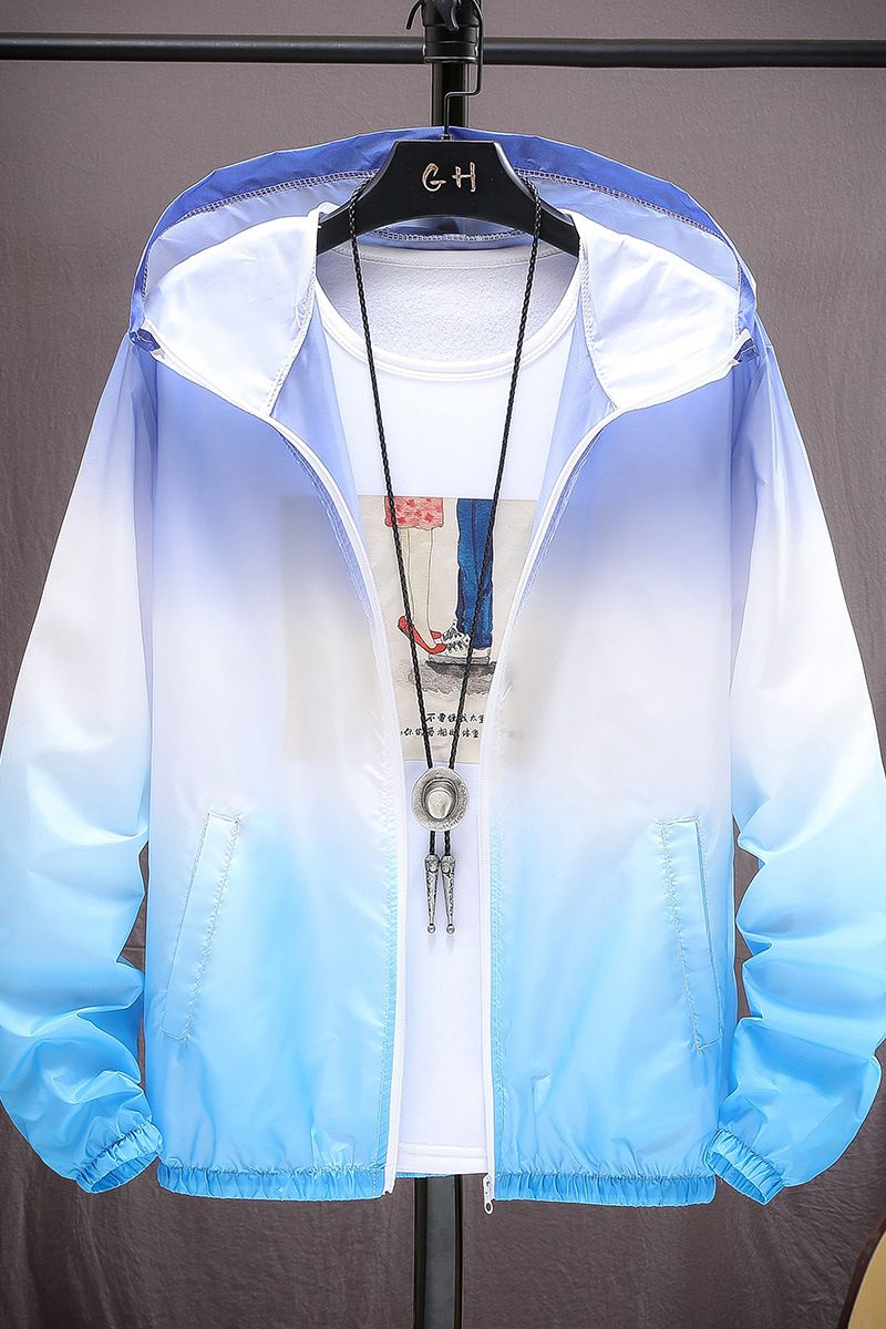 Abbigliamento estivo per la protezione solare per sport all'aria aperta, abbigliamento per la protezione solare da pesca da uomo, abbigliamento per la protezione solare in colori sfumati_voghion.com