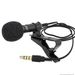 Mini Microphone Condenser Clip-on Lapel Lavalier Mic Wired for Phone Laptop For Phone Portable Mini Stereo HiFi Sound Quality_voghion.com