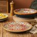 Set di stoviglie in ceramica boema - Piatti per pasta e bistecche fatti a mano per uso domestico e nei ristoranti_voghion.com