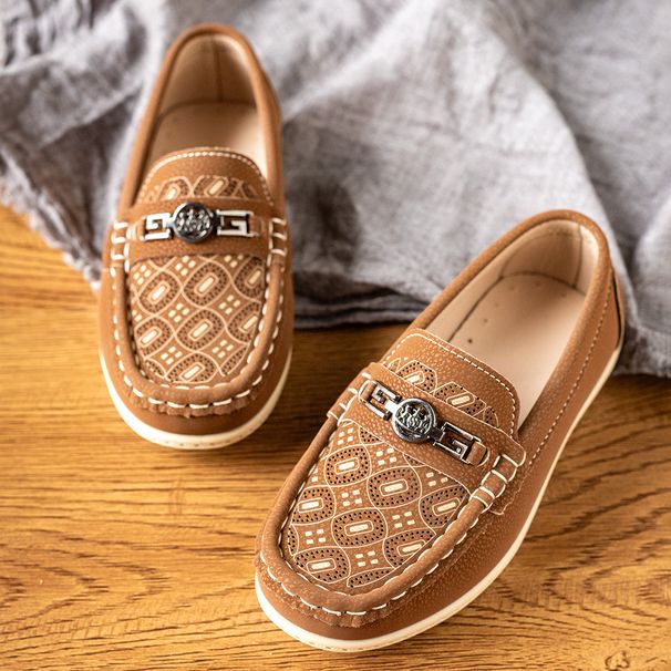 Mother & Kids Four Seasons Children's Hand-sewn Shoes Korean Boys' Shoes Casual Lightweight Versatile Durable Boys' Shoes_voghion.com