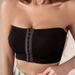 Reggiseno da donna taglie forti con chiusura frontale, senza spalline, push-up, senza ferretto, top a tubo, splendida schiena_voghion.com