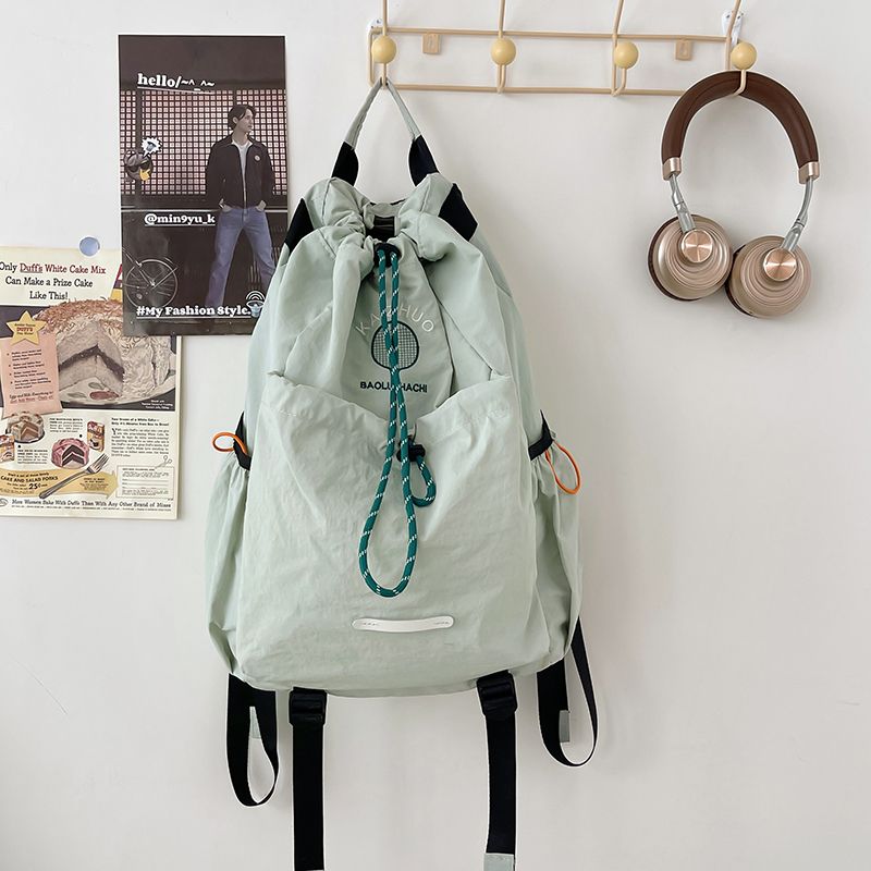 Mochila escolar para badminton para viagem e esportes ao ar livre_voghion.com