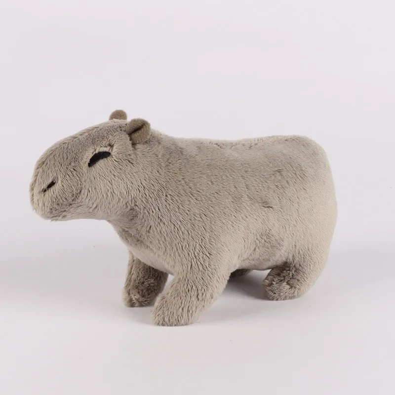 18/30cm Capybara Rongeur Peluche Animal de Bande Dessinée Hydrochoerus Hydrochaeris Peluche Poupée Peluche Cadeau de Noël Jouets Pour Enfants_voghion.com