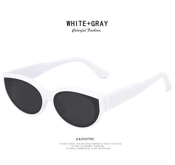 LazyZoom Kedi Gözü GM Güneş Gözlüğü Kadın Şık Jennie Aynı Kare Yuvarlak İnce Görünümlü Küçük Yüz Güneş Gözlükleri Kore Avrupa ve_voghion.com