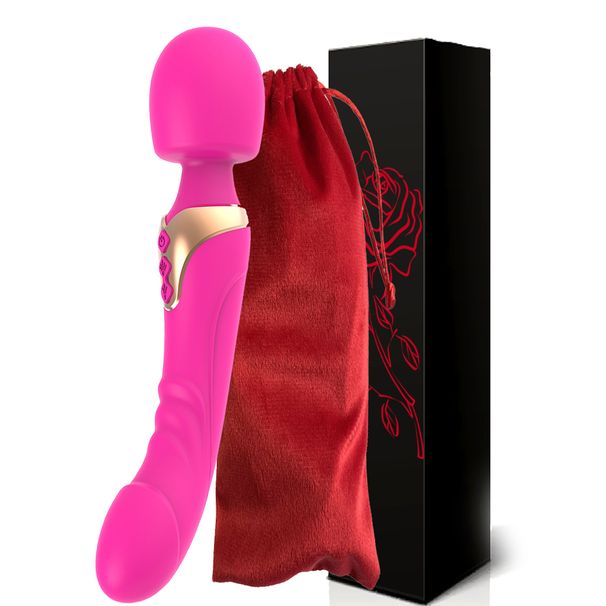 Jucărie sexuală pentru clitoris pentru adulți, reîncărcabilă, de mână, vibrator iepure cu motor dublu punct G pentru femei_voghion.com