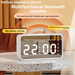 Shadow Giant D5 Bluetooth Student Spiegel Uhr Alarm Subwoofer Wake-Up Smart Lautsprecher_voghion.com