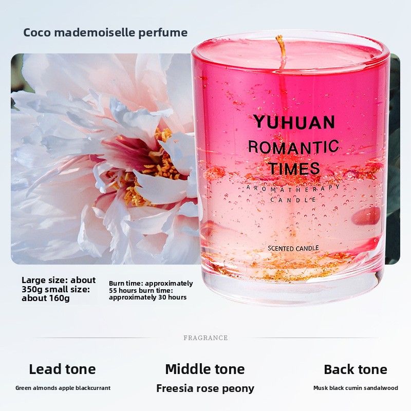 Candela profumata in gelatina colorata RYYD, fragranza per interni, fragranza di nicchia di lunga durata, confezione regalo di alta qualità, decorazione per aromaterapia da camera da letto_voghion.com