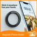 Wall Mounted Car Magnetic Coil Ring For IPhone 12-16 Series Universal Lazy Phone Holder_voghion.com