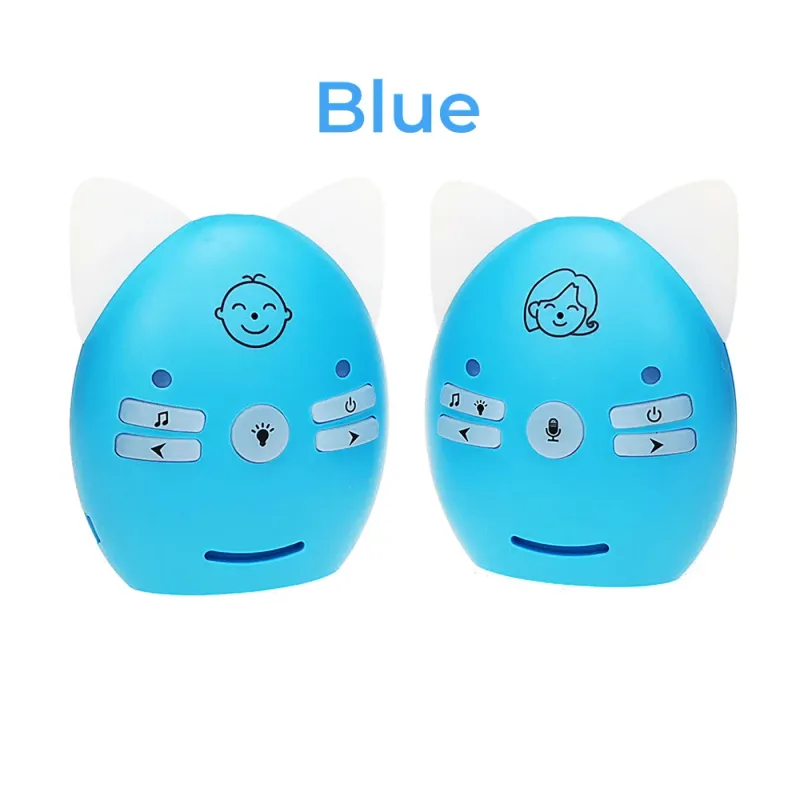 Wireless Baby Monitor Two-Way Audio Monitor Walkie Phone Alarm With Night Light Music Kids Babysitter Radio Bebe Nanny I_voghion.com