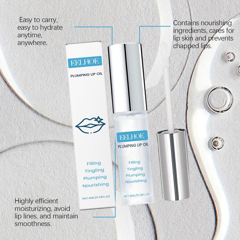 EELHOE Lip Moisturizing Oil, Moisturizing And Hydrating, Soft And Delicate Care, Moisturizing Lip Skin, Daily Lip Moisturizing Oil_voghion.com