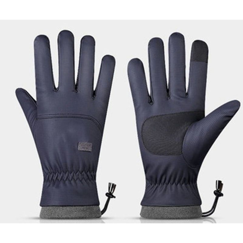 Winter warm gloves, skiing gloves, cycling gloves, multiple thick plush warm, windproof, comfortable fabric, fashionable and beautiful
_voghion.com