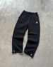 Clothing Loose Straight Pants Men's Sweatpants Personalized Leg Zipper Embroidery Design Hip Hop_voghion.com