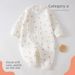 Baby Padded Onesie Spring, Autumn And Winter Boneless Pure Cotton Climbing Clothes_voghion.com