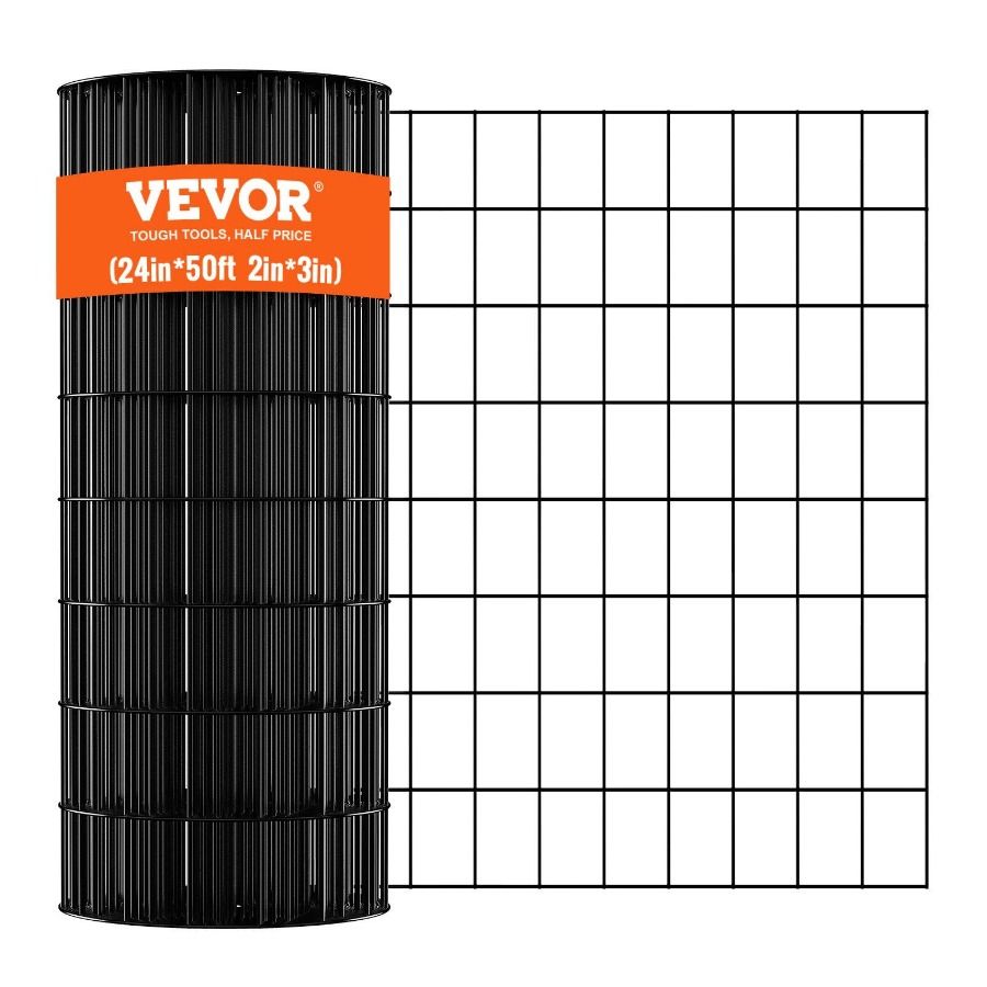 Vinyl Chicken Hardware Fence Roll Wire Roll Mesh Chicken Wire For Gauge Metal Galvanized Mesh Cloth 24'' 16 Wire X Coating 50'_voghion.com