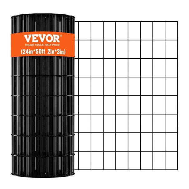 Vinyl Chicken Hardware Fence Roll Wire Roll Mesh Chicken Wire For Gauge Metal Galvanized Mesh Cloth 24'' 16 Wire X Coating 50'_voghion.com