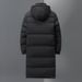 Couple's Down Jacket Winter Coat For Men Mid-Length Youth Men's Winter Outdoor Windproof Hooded Jacket Trendy Style_voghion.com