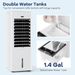 Evaporative Air Cooler & Heater With Remote Control For Household_voghion.com