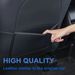 For Tesla Y Juniper Model 3 Highland 2017-2025 Back Seat Cover 2PCS Leather Protector Wear-Resistant Kick Seatback Mats_voghion.com
