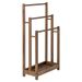 Stand Towel With Bm Freestanding Storage 3Bar Shelf Drying Rack Hand Towel_voghion.com