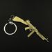 Compact 9CM Metal Gun Keychain - CS Anime Game Weapon Replica - Zinc Alloy Collectible Gift For Fans (Style 1-12)_voghion.com