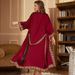 Luxury Satin Chiffon Robe - Elegant Women's Loungewear & Sleepwear Set With Sheer Draping (Black, Wine Red, Sage Green)_voghion.com