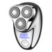 LCD Three-head Rechargeable Portable Electric Shaver Mini-Shave For Men Razor_voghion.com