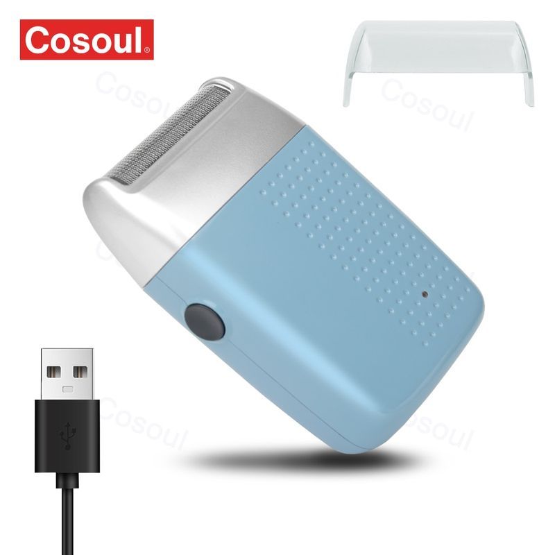 for Men Mini Portable Electric Razor USB Rechargeable Beard Shaver Shaving hine Small_voghion.com