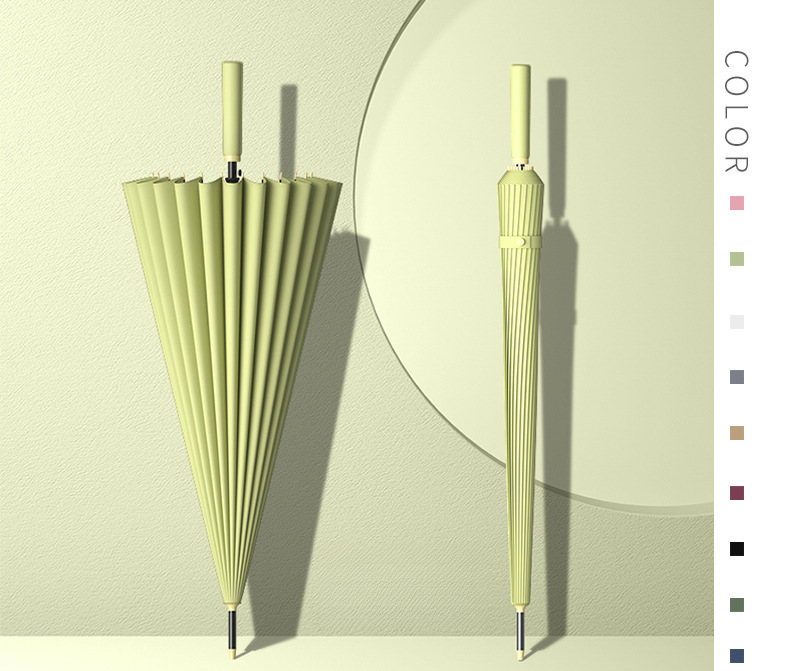 „Bone“ ilgas, didelis, dvigubai sustiprintas, audroms atsparus trijų asmenų skėtis tiesia rankena_voghion.com