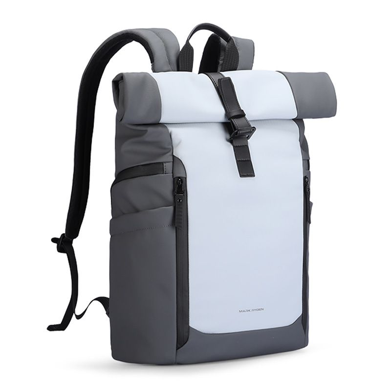 Stylish & Durable Unisex Backpack For Work & Travel Lightweight Oxford Fabric With Comfortable Curved Shoulder Straps 16-Inch Laptop Daily Essentials_voghion.com