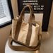 2023 Autumn New Korean INS Niche Single Shoulder Women's Canvas Casual Handbag Crossbody Versatile Student Bag_voghion.com