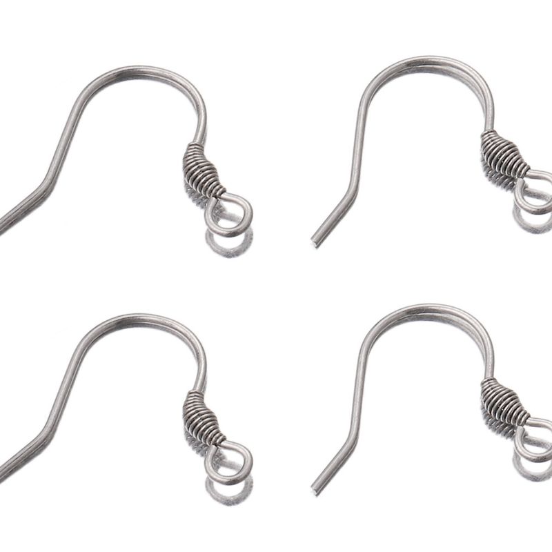 Gancio a molla filettato in stile bohémien, con punto interrogativo a spirale in acciaio inossidabile, accessori per gioielli fai da te_voghion.com
