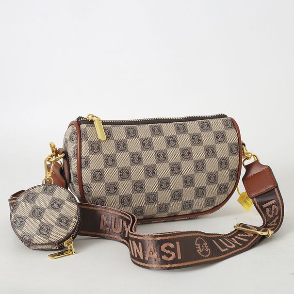 Internetberühmt Handtasche fir Fraen am Joer 2024, nei modesch gedréckte kleng véiereckeg Täsch, villseitege breede Riemen, eenzel_voghion.com