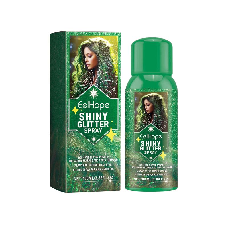 Spray strălucitor pentru iluminarea culorii, spray pentru corp cu sclipici, spray strălucitor pentru evidențierea culorii, spray strălucitor pentru iluminarea părului, spray pentru corp cu sclipici_voghion.com