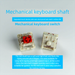 Benutzerdefinierte mechanische Tastatur Gelb Schwarz Grün Hot-Swap-Schalter Geschweißter linearer roter Schalter Absatz Mahjong-Sound_voghion.com