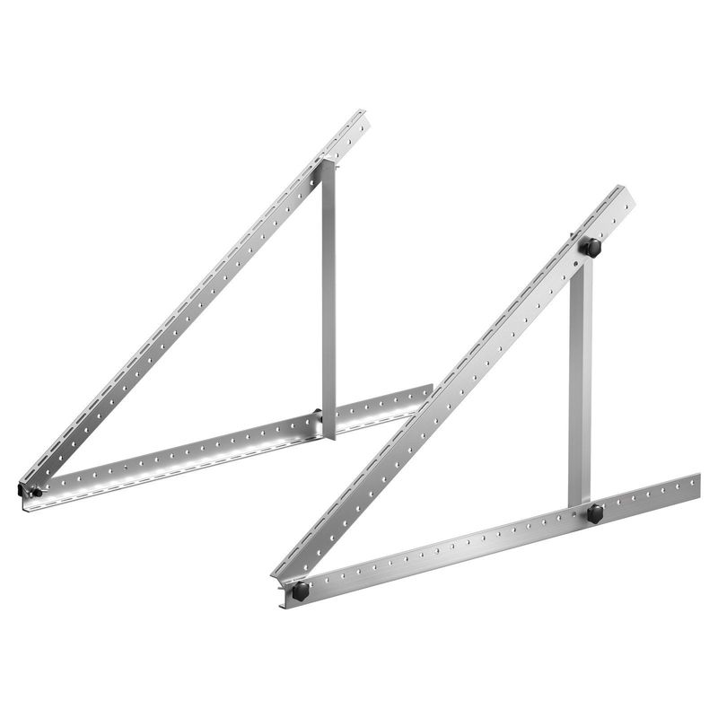 VEVOR 50-Inch Solar Panel Mount Brackets 0 - 90° Adjustable Tilt Mount Brackets_voghion.com