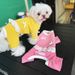 Heartwarming New Pet Four-Legged Clothes For Small Dogs And Cats, Autumn Style With Many Bowknot Designs_voghion.com