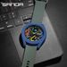 Men'S Watch Silicone Strap Waterproof Watch Creative Simple Girls 'Watch 2024 New Fashion White Casual Quartz Clock_voghion.com