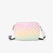 V-Pattern Embroidered Gradient Camera Bag - Stylish Square Crossbody Purse For Women (Versatile, Perfect For Commuting & Travel)_voghion.com