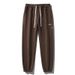 Men's Clothing Plus size Spring And Autumn Solid Color Pants With Elastic Band For Loose Fit Plus Size Handsome Casual Sports Men's Sweatpants_voghion.com