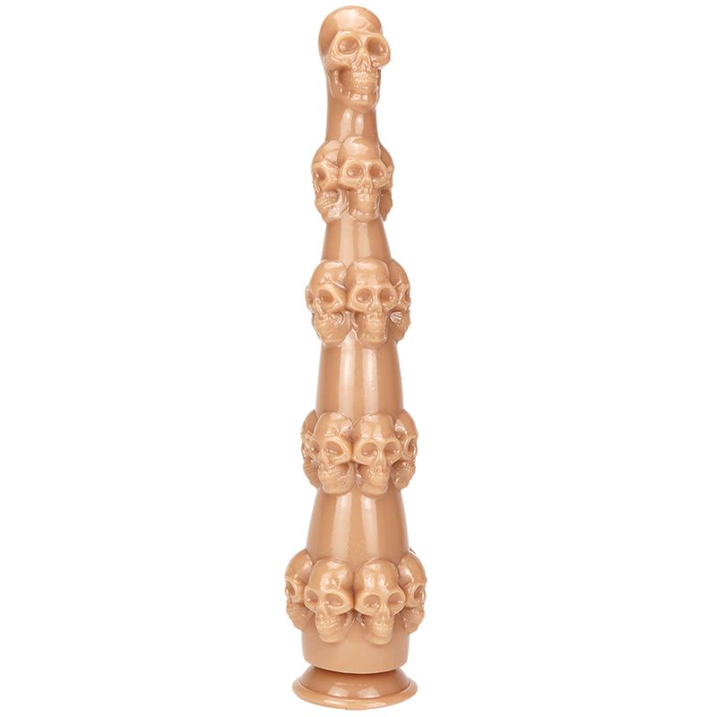 37 cm Enorme Anale Plug Prostaat Massage Anale Kralen Volwassen Producten Dildo Schedel Hoofd Butt Plug Vrouwelijke Masturbator Seksspeeltjes_voghion.com