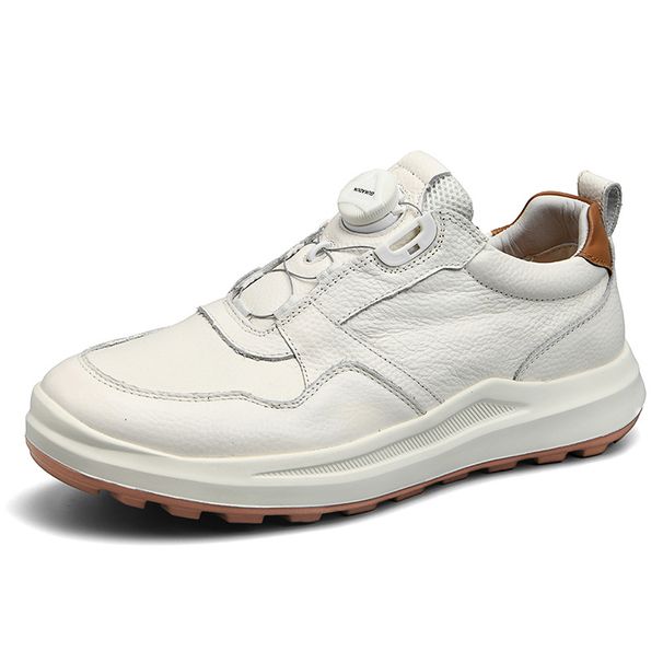 24 nuove scarpe da uomo autunno inverno in vera pelle business casual strato superiore in pelle bovina piede largo fibbia automatica girevole_voghion.com