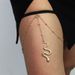 Sexy Thigh Elastic Snake Long Leg For Women Bohemian Fashion Multi-layer Body Chain Jewelry_voghion.com