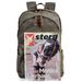 2025s Men's Simple Large Capacity Travel Backpack Women's Casual Waterproof Oil Wax Canvas Student School Bag_voghion.com