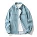 Spring And Autumn Men's Jacket American Loose Versatile Collar Trendy Casual Shirt Coat Group Purchase_voghion.com