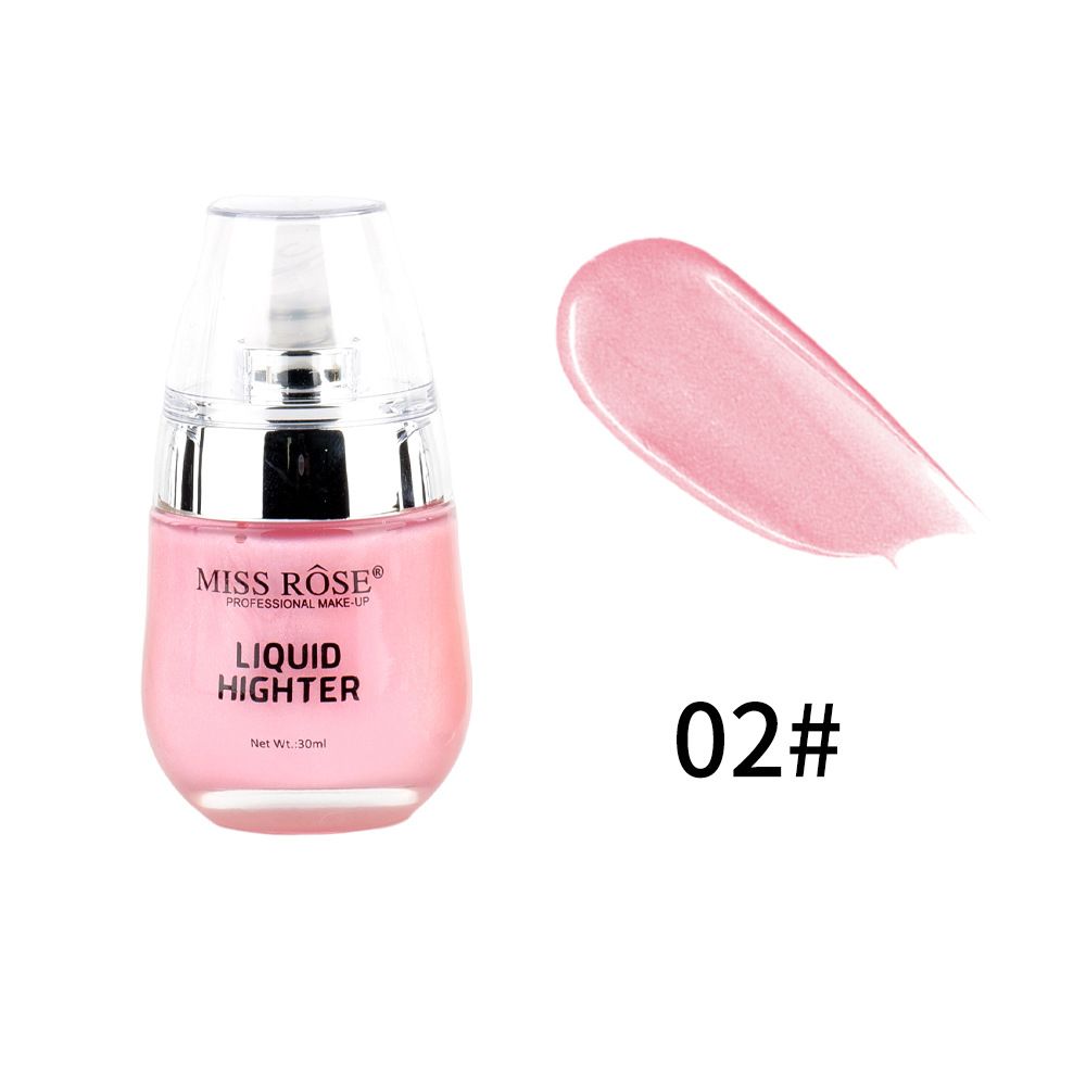 MISSROSE Pearlescent Liquid Highlighter - Ultra-Shimmer, Mermaid Starry Sky Effect, Natural Brightening For Eyes & Body_voghion.com