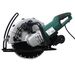 Portable 14" Wet/Dry Electric Corded Circular Concrete Saw/Power Angle Cutter 2600W W/Water Line & Guide Roller (With Blade)ETL Certificate._voghion.com