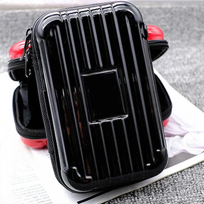 New Bags Simple And Lightweight Lage Unisex Fashion Hard Shell Shoulder Bag Zipper Solid Color Womens Messenger_voghion.com